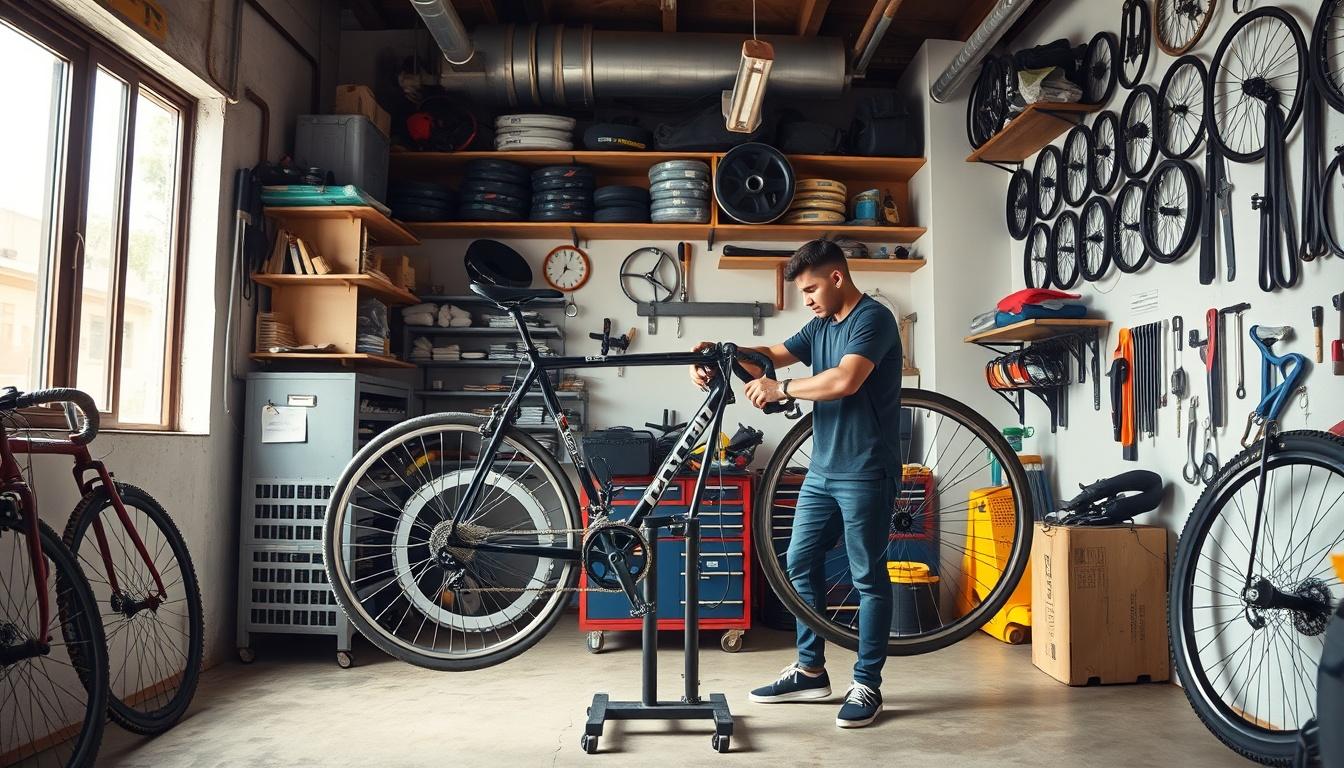 Mantención y reparación de bicicletas